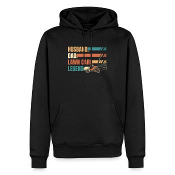 Hobbygärtner Garten Gärtnerischer Vater - Männer Premium Bio Hoodie - Schwarz - Vorne - Nico (187cm)