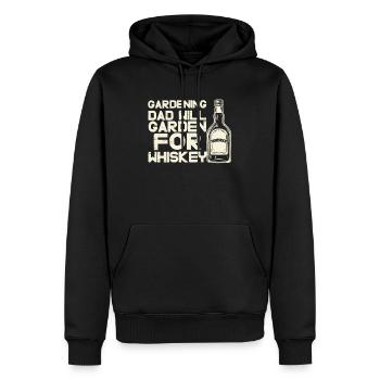 Hobbygärtner Garten Gärtnerischer Vater - Männer Premium Bio Hoodie - Schwarz - Vorne - Nico (187cm)