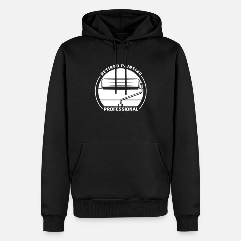 Maler Lackierer - Männer Premium Bio Hoodie - Schwarz
