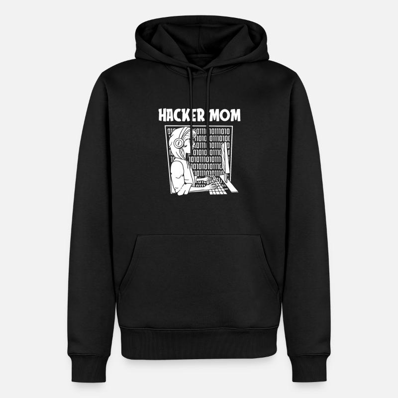 Entwickler Coder Programmierer - Männer Premium Bio Hoodie - Schwarz
