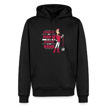Hobbygärtner Garten - Männer Premium Bio Hoodie - Schwarz - Vorne - Nico (187cm)