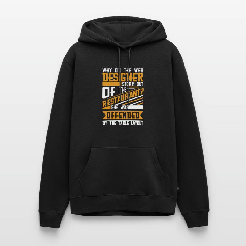 Web Developer Web Developer Funny Men’s Premium Organic Hoodie