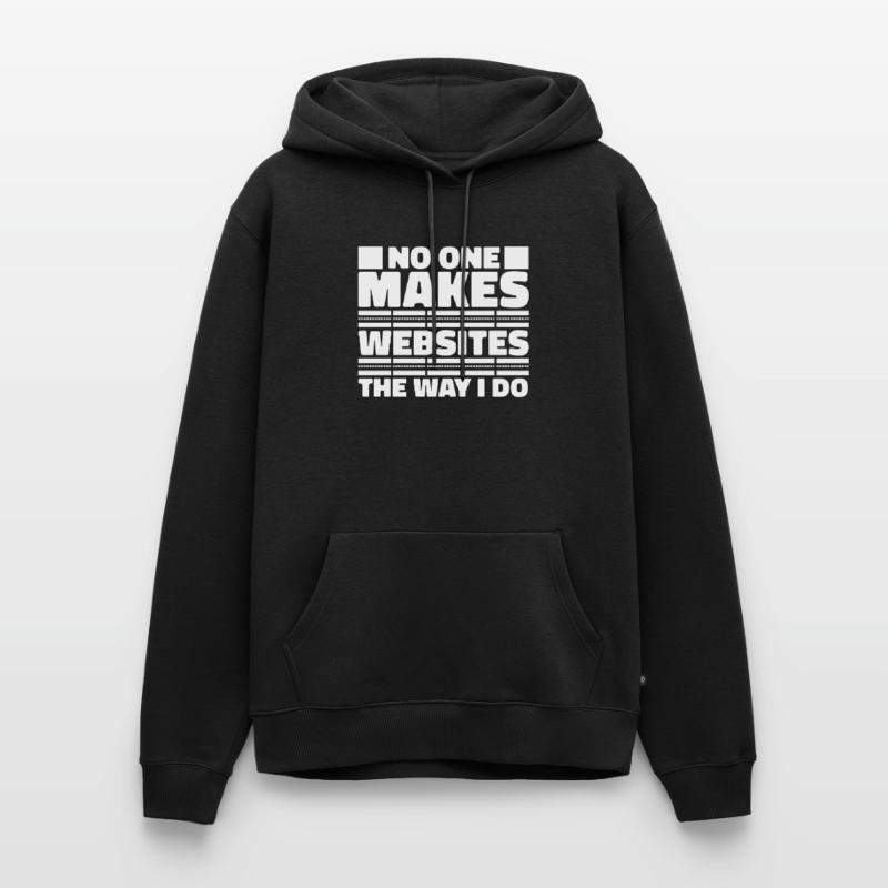 Web Developer Web Developer Funny Men’s Premium Organic Hoodie