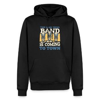 Fan Parade Spielmannzug Stadt - Sweat à capuche Premium bio Homme - noir - Devant - Nico (187cm)