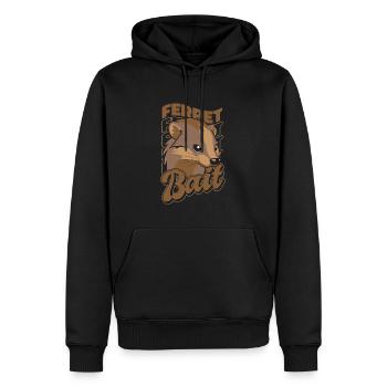 Frettchen Iltis Niedlich - Männer Premium Bio Hoodie - Schwarz - Vorne - Nico (187cm)