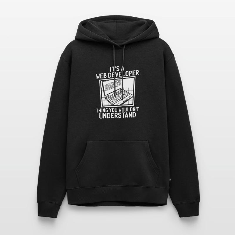Web Developer Web Developer Men’s Premium Organic Hoodie