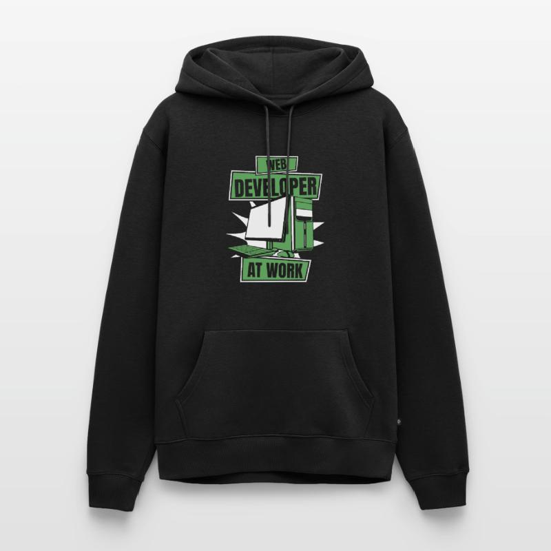 Web Developer Webdeveloper Cool Men’s Premium Organic Hoodie