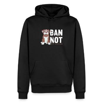 Pitbull Pitbull Interdiction - Sweat à capuche Premium bio Homme - noir - Devant - Nico (187cm)