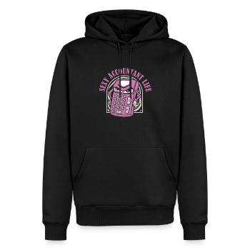 Buchhalter Steuerberater Humor Sexy Buchhalterin - Männer Premium Bio Hoodie - Schwarz - Vorne - Nico (187cm)