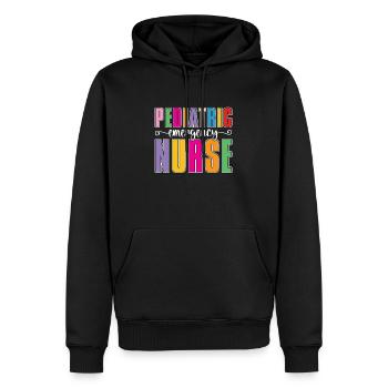 Krankenschwester Pflege Notfall Krankenschwester - Männer Premium Bio Hoodie - Schwarz - Vorne - Nico (187cm)