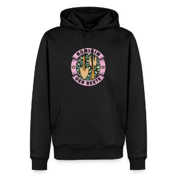 Hobbygärtner Garten - Männer Premium Bio Hoodie - Schwarz - Vorne - Nico (187cm)