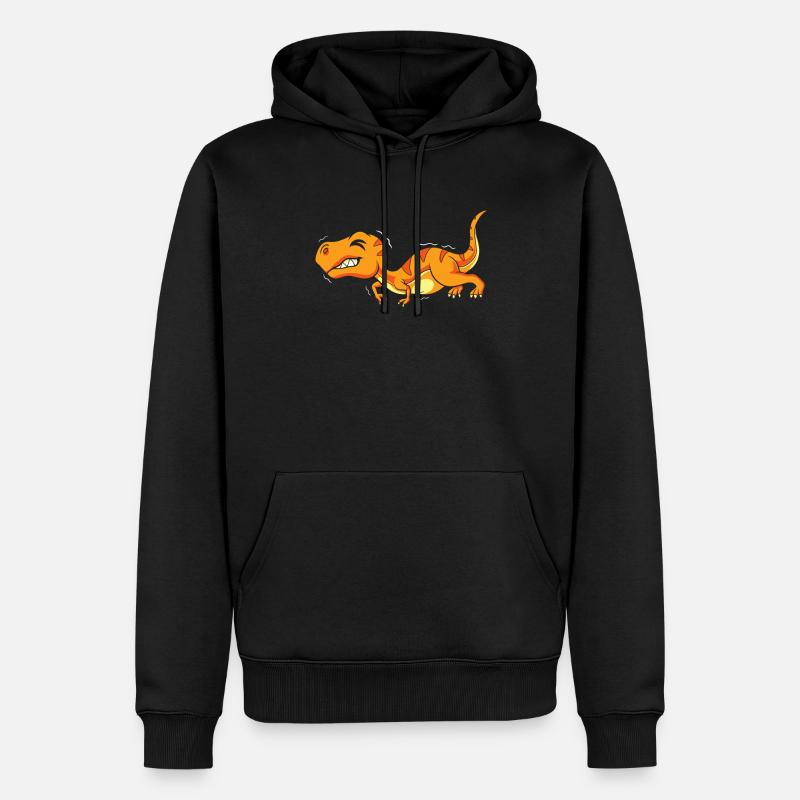 Trex T Rex Dino Mignon - Sweat à capuche Premium bio Homme - noir