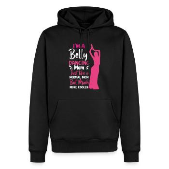 Funny Belly Dancer, Belly Dance Swing Dancers - Männer Premium Bio Hoodie - Schwarz - Vorne - Nico (187cm)