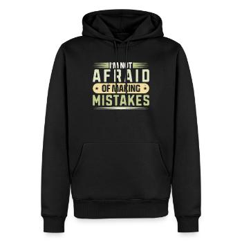 Funny Quotes And Jokes Comedy And Laughter - Männer Premium Bio Hoodie - Schwarz - Vorne - Nico (187cm)