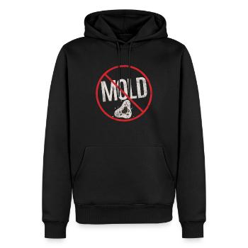 No Mold Allergy Awareness Warning Allergic - Männer Premium Bio Hoodie - Schwarz - Vorne - Nico (187cm)