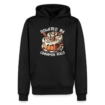 Idée cadeau Cannamon Rolls Candy Baker - Sweat à capuche Premium bio Homme - noir - Devant - Nico (187cm)