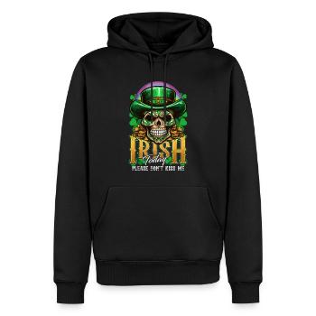 St. Patrick's Day Irisch heute - Männer Premium Bio Hoodie - Schwarz - Vorne - Nico (187cm)
