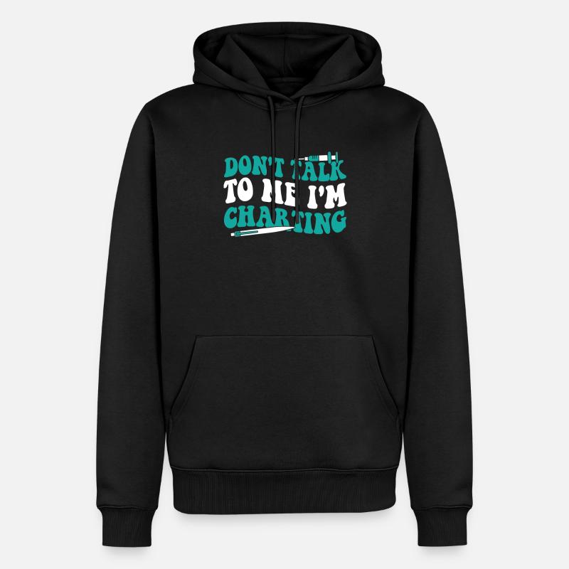 Infirmière Équipement d’infirmière - Sweat à capuche Premium bio Homme - noir