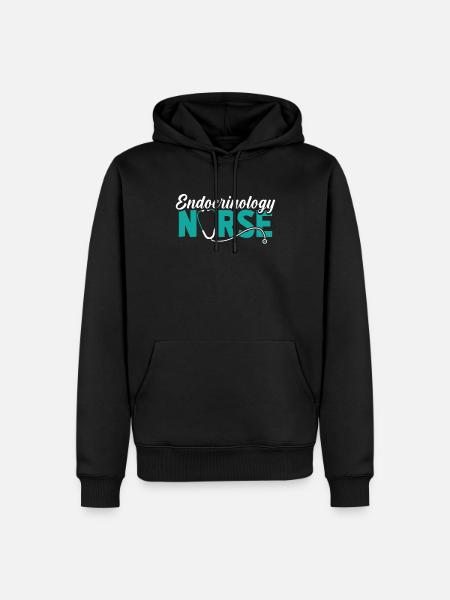 Krankenschwester Endocrinology Nurse - Men’s Premium Organic Hoodie - black