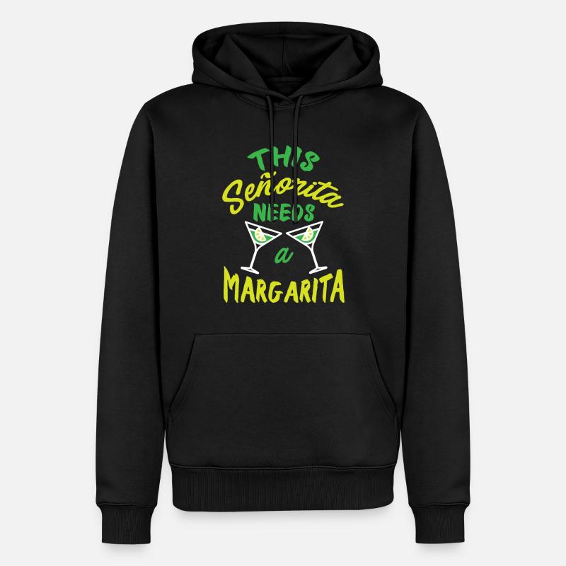 Drôle Cinco De Mayo Mexique - Sweat à capuche Premium bio Homme - noir