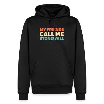 Eishockey Torwart Torwart - Männer Premium Bio Hoodie - Schwarz - Vorne - Nico (187cm)