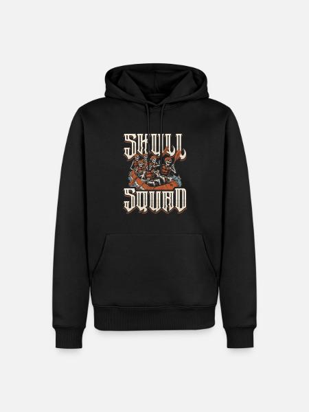 Rafting - Men’s Premium Organic Hoodie - black
