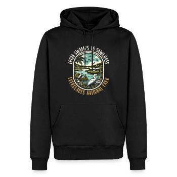 Everglades-nationalpark Outdoor-reisen Usa - Männer Premium Bio Hoodie - Schwarz - Vorne - Nico (187cm)