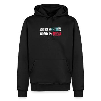 Figure skating figure skater - Men’s Premium Organic Hoodie - black - Front - Nico (187cm)