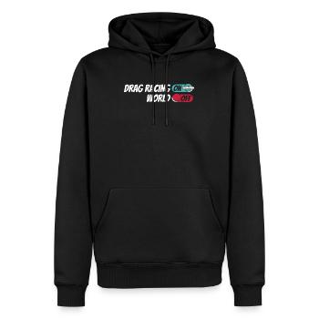 Dragster Drag Race Drag Racing On World Off - Männer Premium Bio Hoodie - Schwarz - Vorne - Nico (187cm)