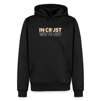 Sauerteig Brot - Männer Premium Bio Hoodie - Schwarz - Vorne - Nico (187cm)