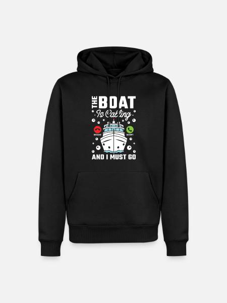 Cruise - Men’s Premium Organic Hoodie - black