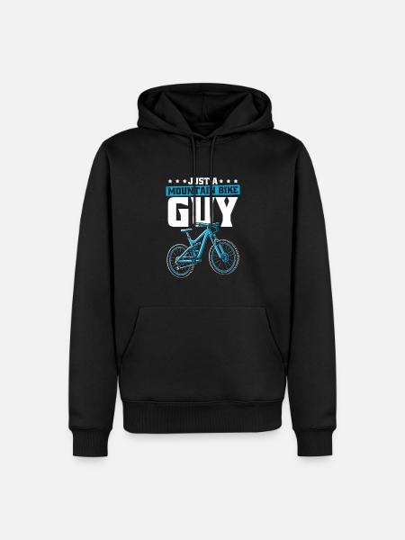 VTT VTT VTT - Sweat à capuche Premium bio Homme - noir