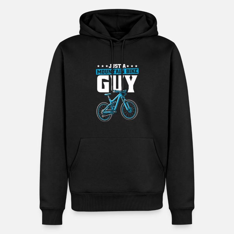 VTT VTT VTT - Sweat à capuche Premium bio Homme - noir