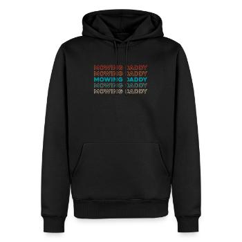 Rasenmäher Mähen - Männer Premium Bio Hoodie - Schwarz - Vorne - Nico (187cm)