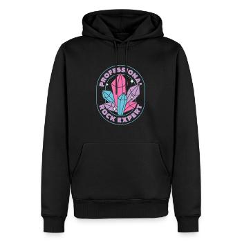 Geologie Geologe - Männer Premium Bio Hoodie - Schwarz - Vorne - Nico (187cm)
