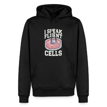 Cytotechnologist - Men’s Premium Organic Hoodie - black - Front - Nico (187cm)