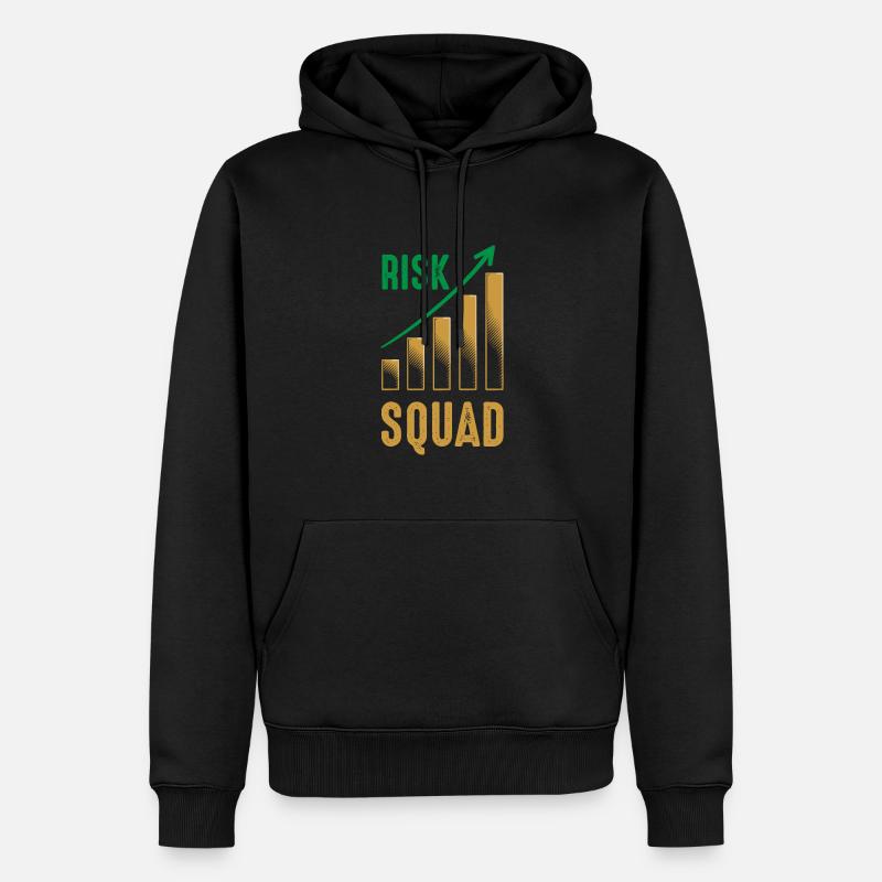 Aktuar Kader - Männer Premium Bio Hoodie - Schwarz