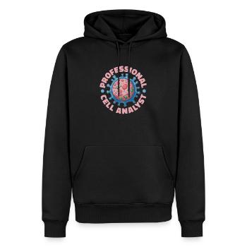 Cytotechnologist - Men’s Premium Organic Hoodie - black - Front - Nico (187cm)