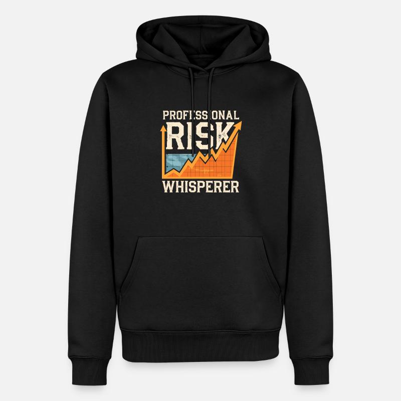 Aktuar - Männer Premium Bio Hoodie - Schwarz