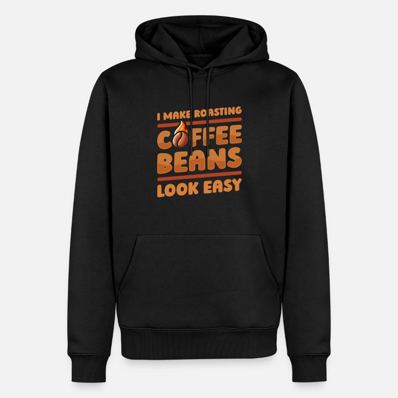 Torréfacteurs de café - Sweat à capuche Premium bio Homme - noir