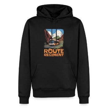 Bus Bus Driver Team - Men’s Premium Organic Hoodie - black - Front - Nico (187cm)