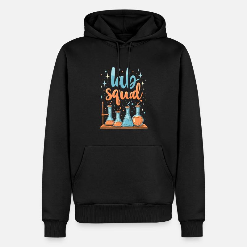 Assistant de laboratoire chimique Kader - Sweat à capuche Premium bio Homme - noir