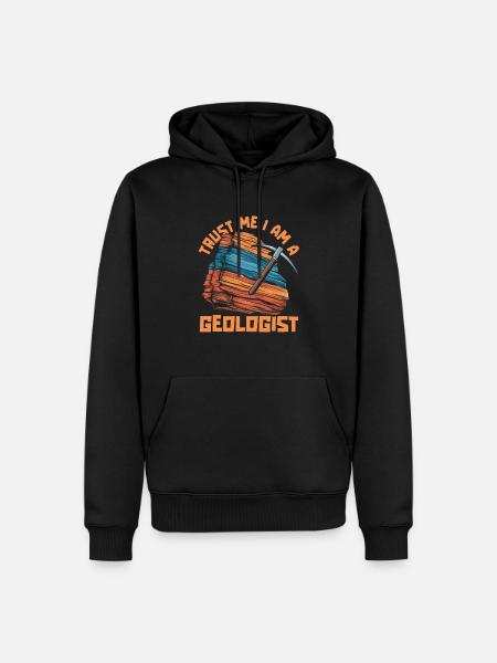 Geology Geologist - Men’s Premium Organic Hoodie - black