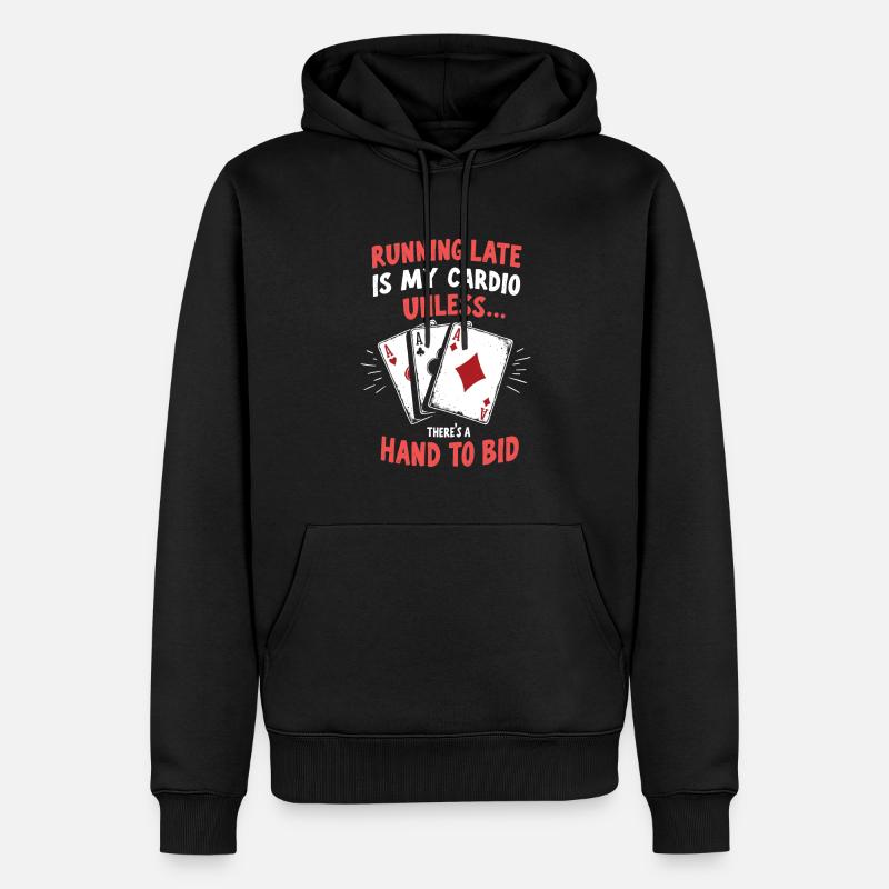 Bridge - Männer Premium Bio Hoodie - Schwarz