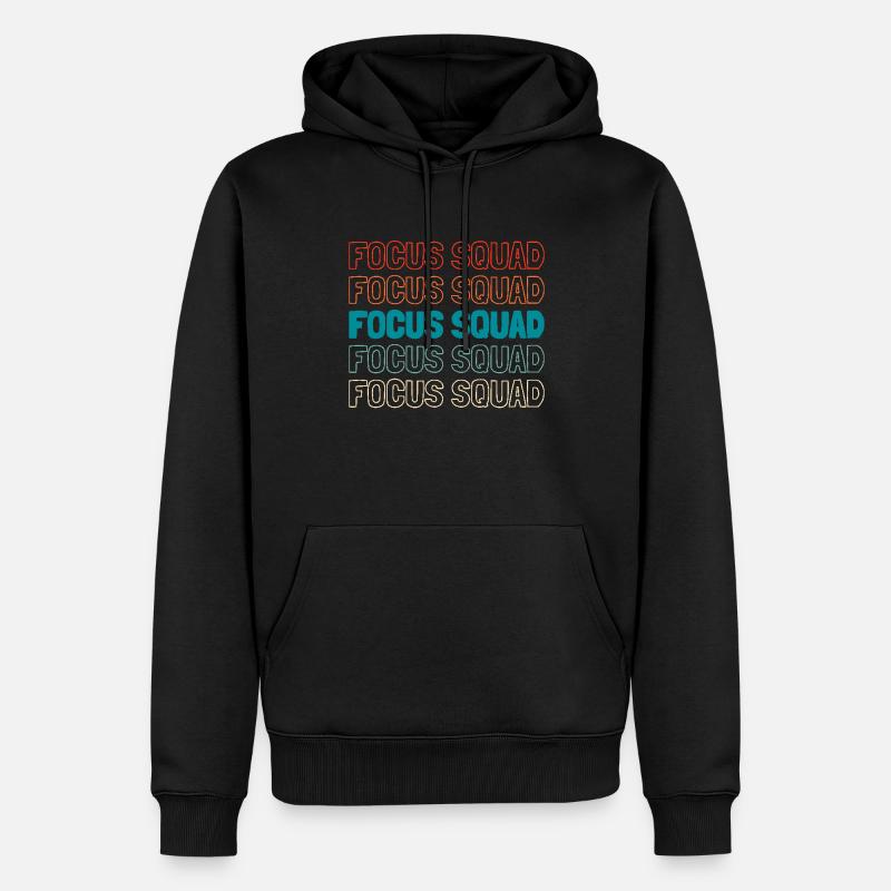Escouade de chauffeurs - Sweat à capuche Premium bio Homme - noir