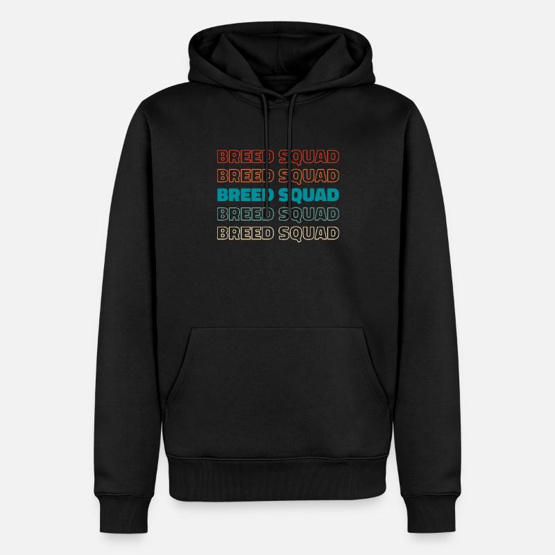 charpentier, charpentier, charpentier, cadre - Sweat à capuche Premium bio Homme - noir