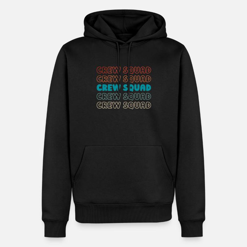 Kurier Kader - Männer Premium Bio Hoodie - Schwarz