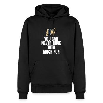 Balletttänzer | Ballettlehrer | Ballerina - Männer Premium Bio Hoodie - Schwarz - Vorne - Nico (187cm)