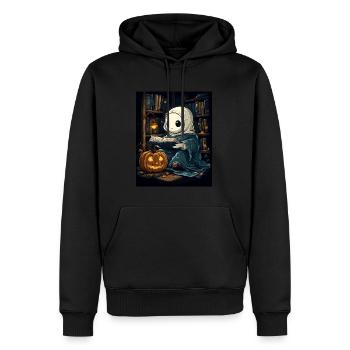 Cadeau d’Halloween Femmes Hommes Enfants Décoration - Sweat à capuche Premium bio Homme - noir - Devant - Nico (187cm)