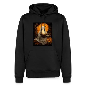 Cadeau d’Halloween Femmes Hommes Enfants Décoration - Sweat à capuche Premium bio Homme - noir - Devant - Nico (187cm)